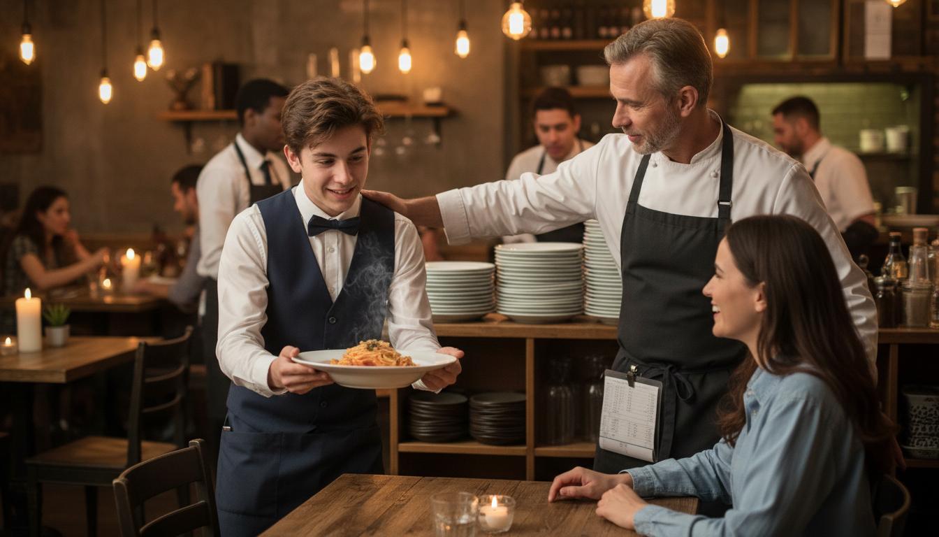 Blogtitle: Tips til ufaglærte tjenerjobs på restaurant